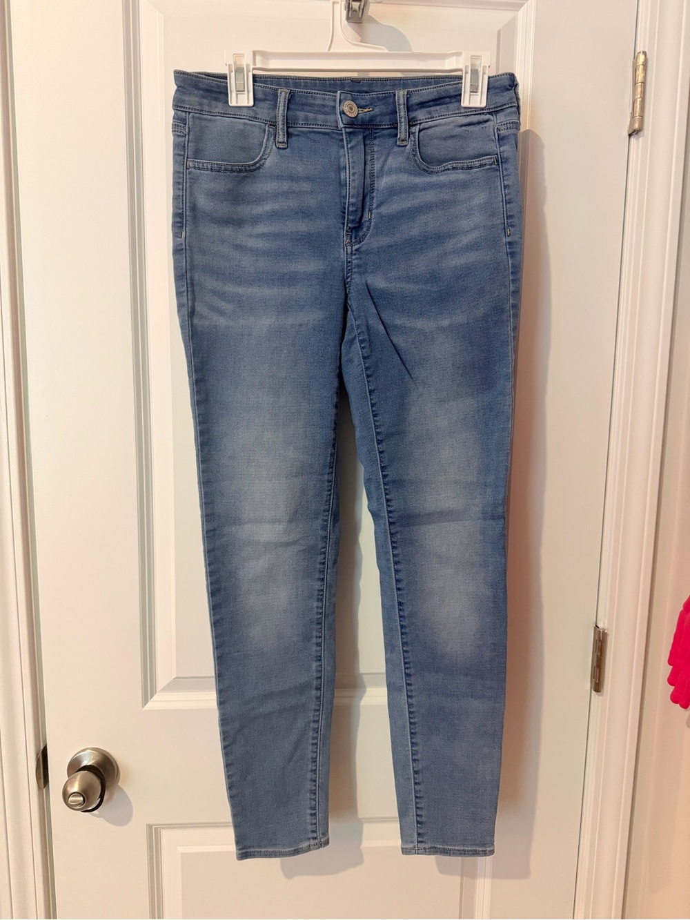 American Eagle Outfitters Light Blue Skinny Jeans
